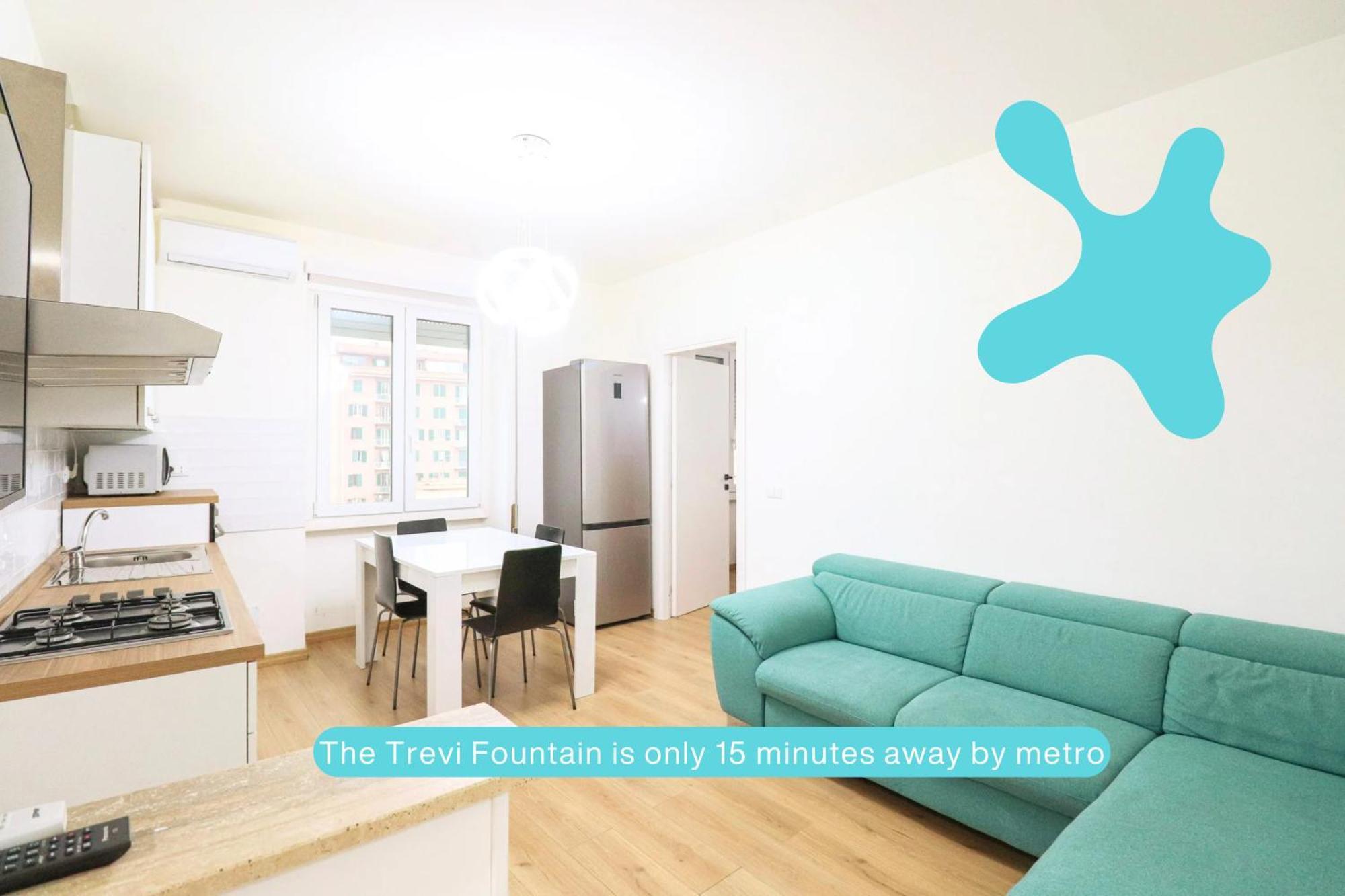 Elegant Chic - Center 10 Min, Ac, Wifi, Metro 1min