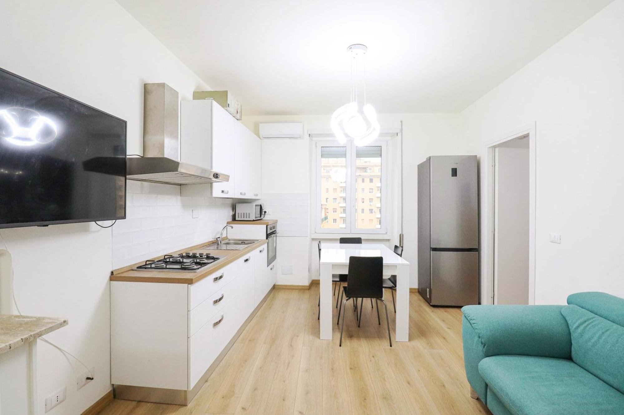 Elegant Chic - Center 10 Min, Ac, Wifi, Metro 1min Roma